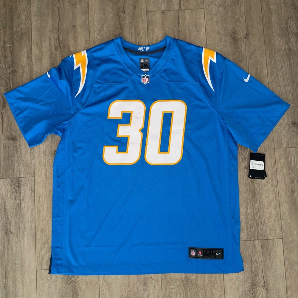 Nike NFL Los Angeles Chargers Austin Ekeler game jersey NWT size XXL